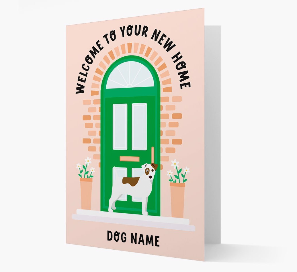 Welcome To Your New Home: Personalized {breedFullName} Card