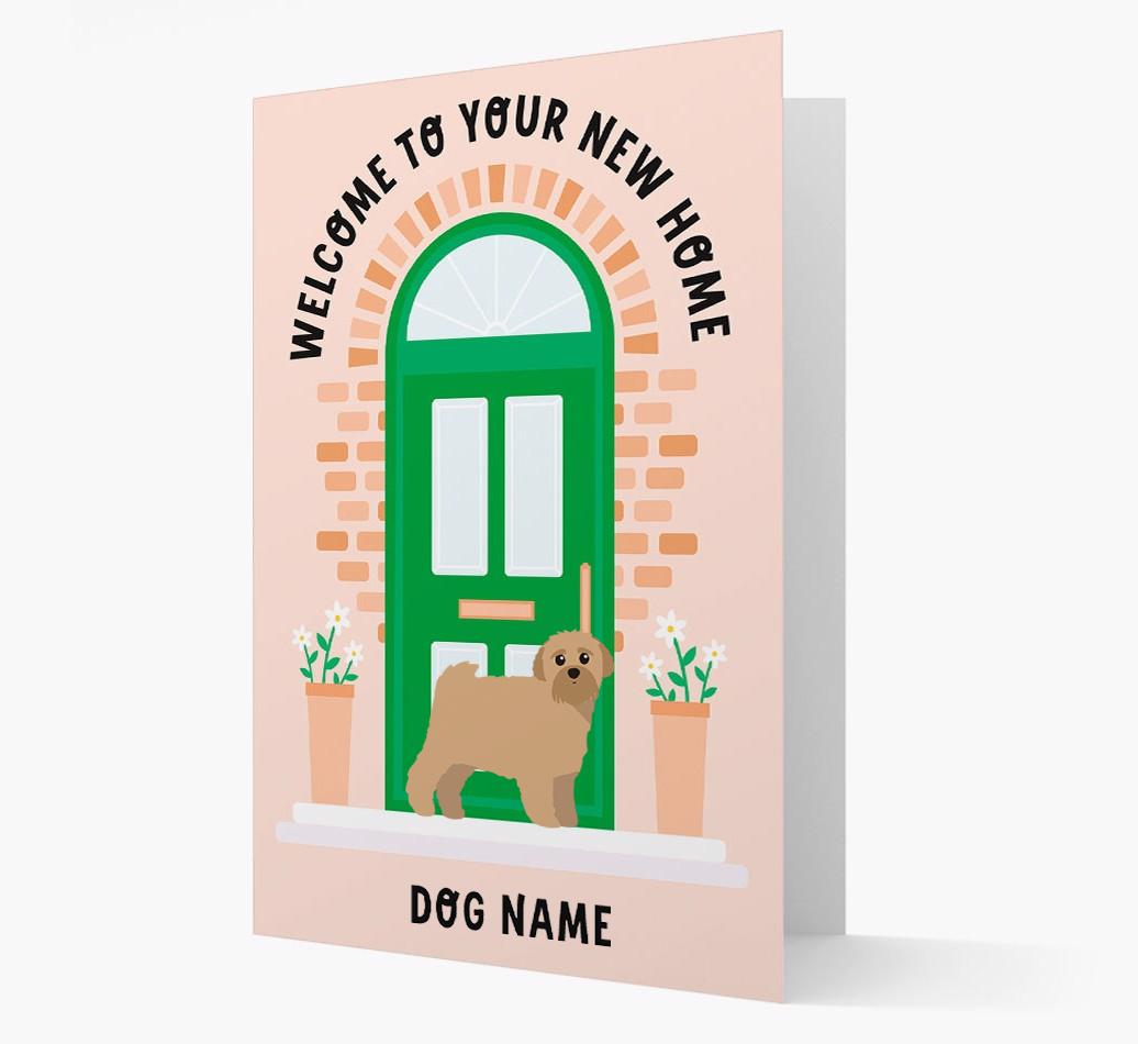 Welcome To Your New Home: Personalized {breedFullName} Card