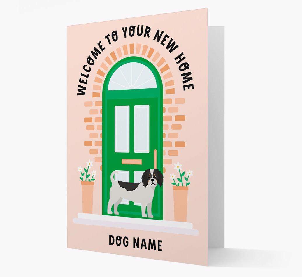 Welcome To Your New Home: Personalized {breedFullName} Card