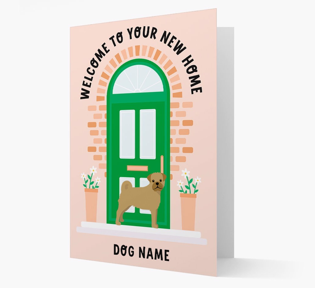 Welcome To Your New Home: Personalized {breedFullName} Card