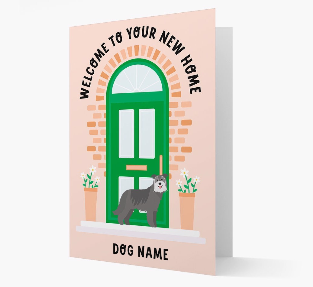 Welcome To Your New Home: Personalized {breedFullName} Card