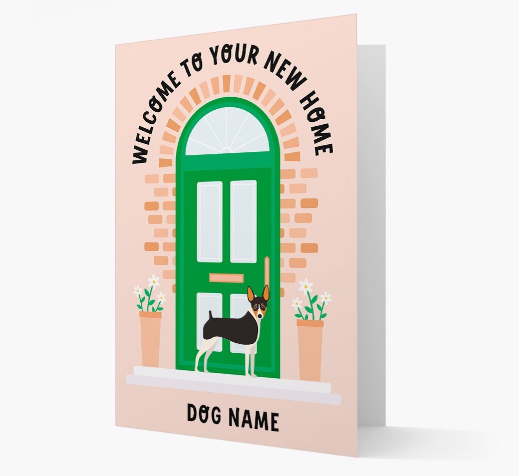 Welcome To Your New Home: Personalized {breedFullName} Card