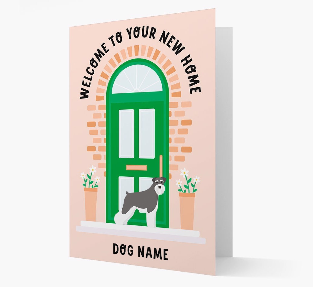Welcome To Your New Home: Personalized {breedFullName} Card