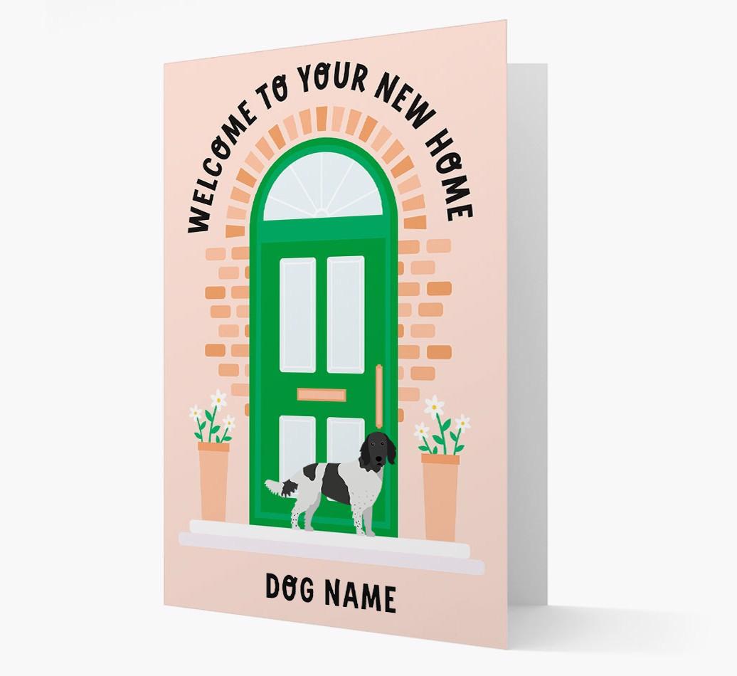 Welcome To Your New Home: Personalized {breedFullName} Card