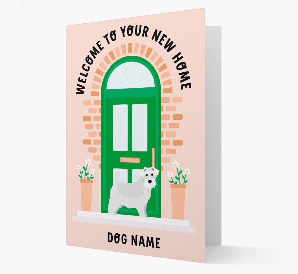 Welcome To Your New Home: Personalized {breedFullName} Card