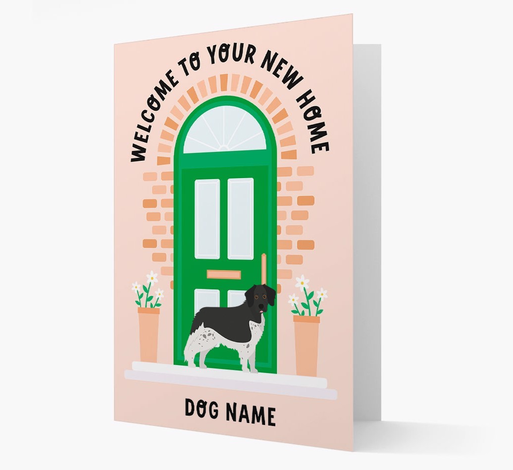 Welcome To Your New Home: Personalized {breedFullName} Card