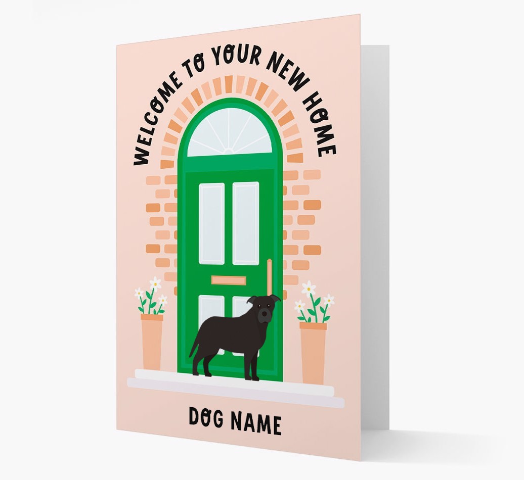 Welcome To Your New Home: Personalized {breedFullName} Card