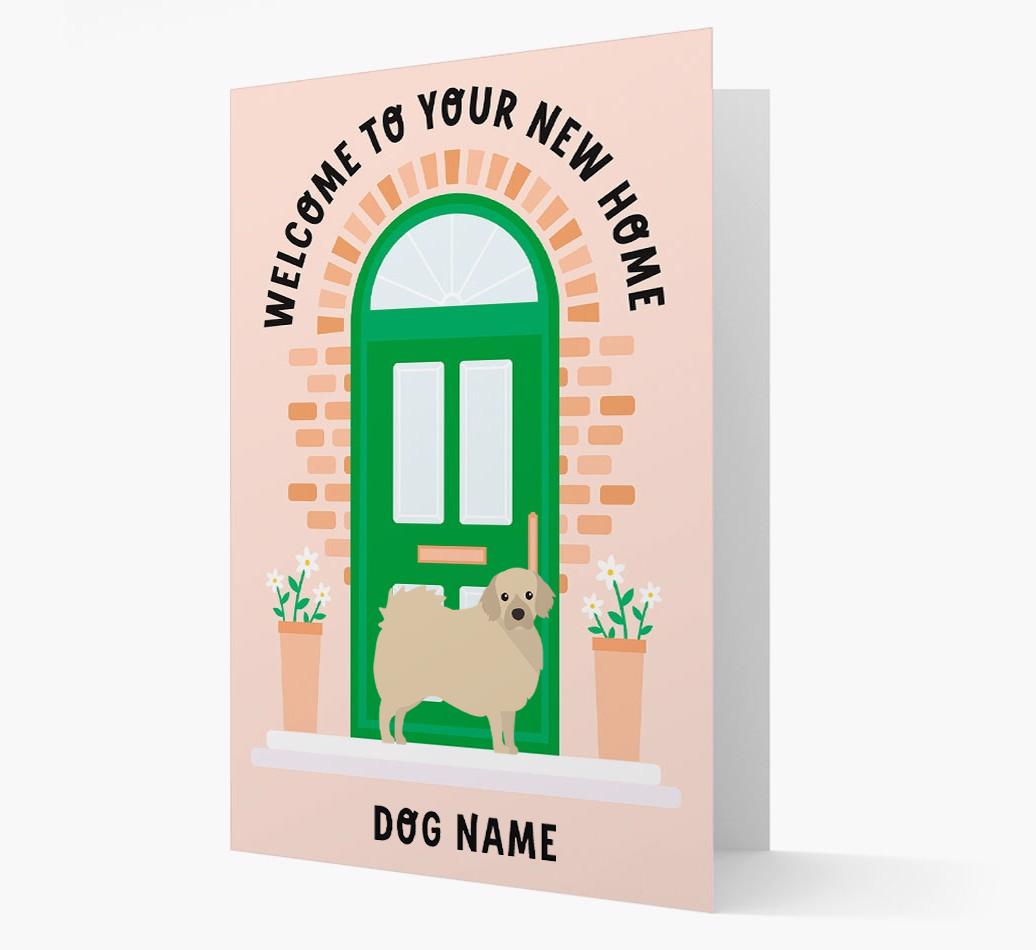 Welcome To Your New Home: Personalized {breedFullName} Card