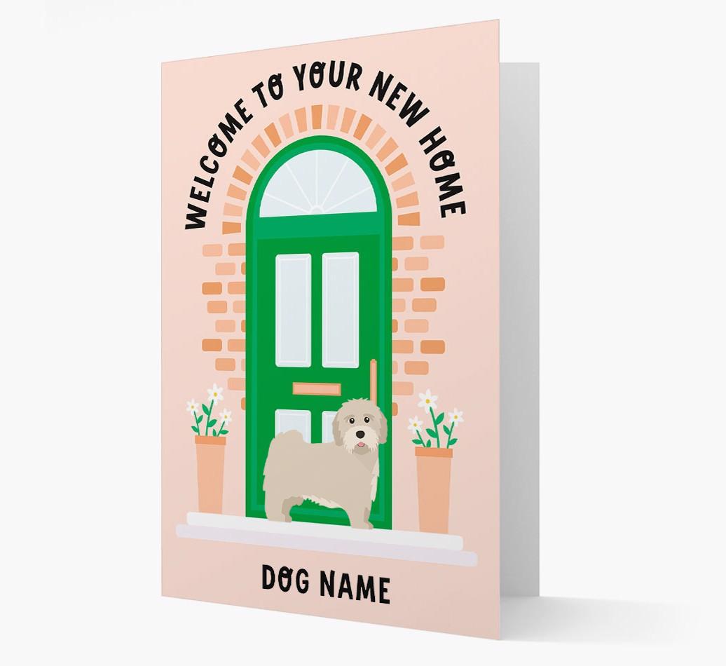 Welcome To Your New Home: Personalized {breedFullName} Card