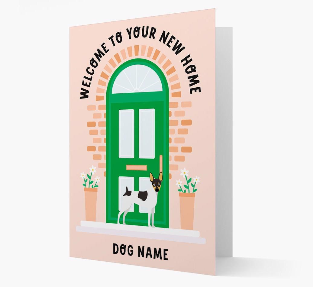 Welcome To Your New Home: Personalized {breedFullName} Card
