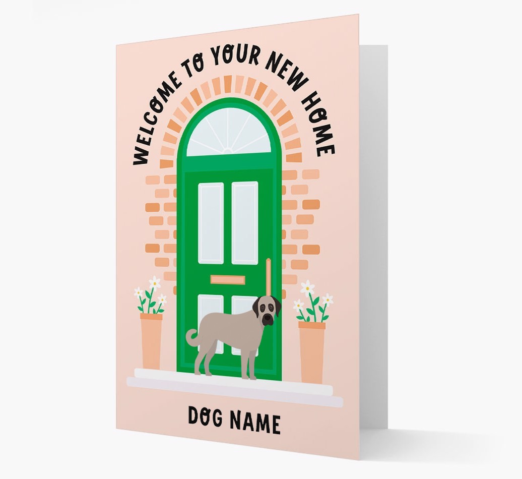 Welcome To Your New Home: Personalized {breedFullName} Card