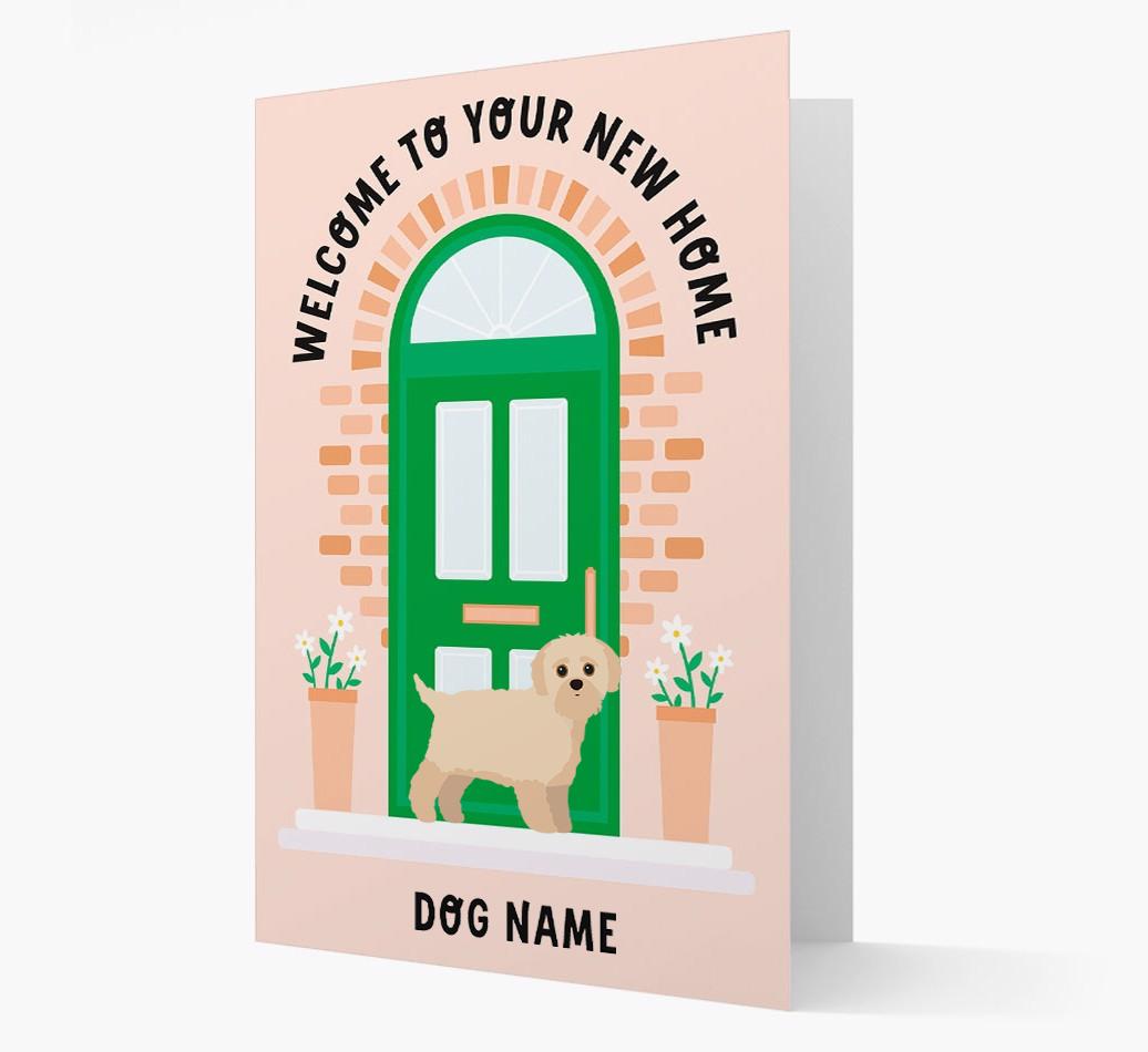 Welcome To Your New Home: Personalized {breedFullName} Card