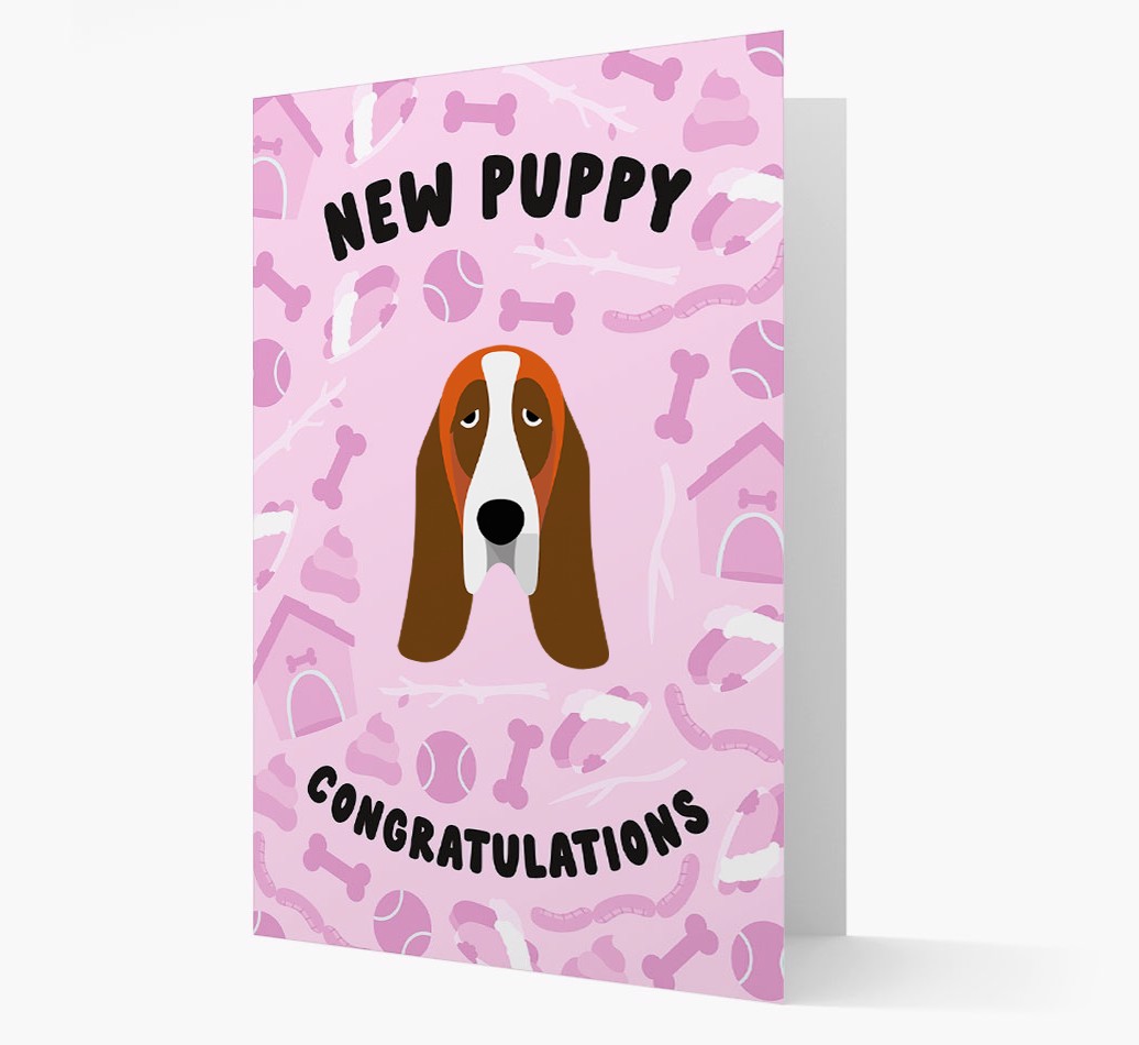 New Puppy, Congratulations: Personalised {breedFullName} Card