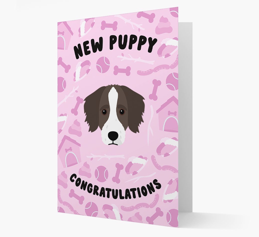 New Puppy, Congratulations: Personalised {breedFullName} Card