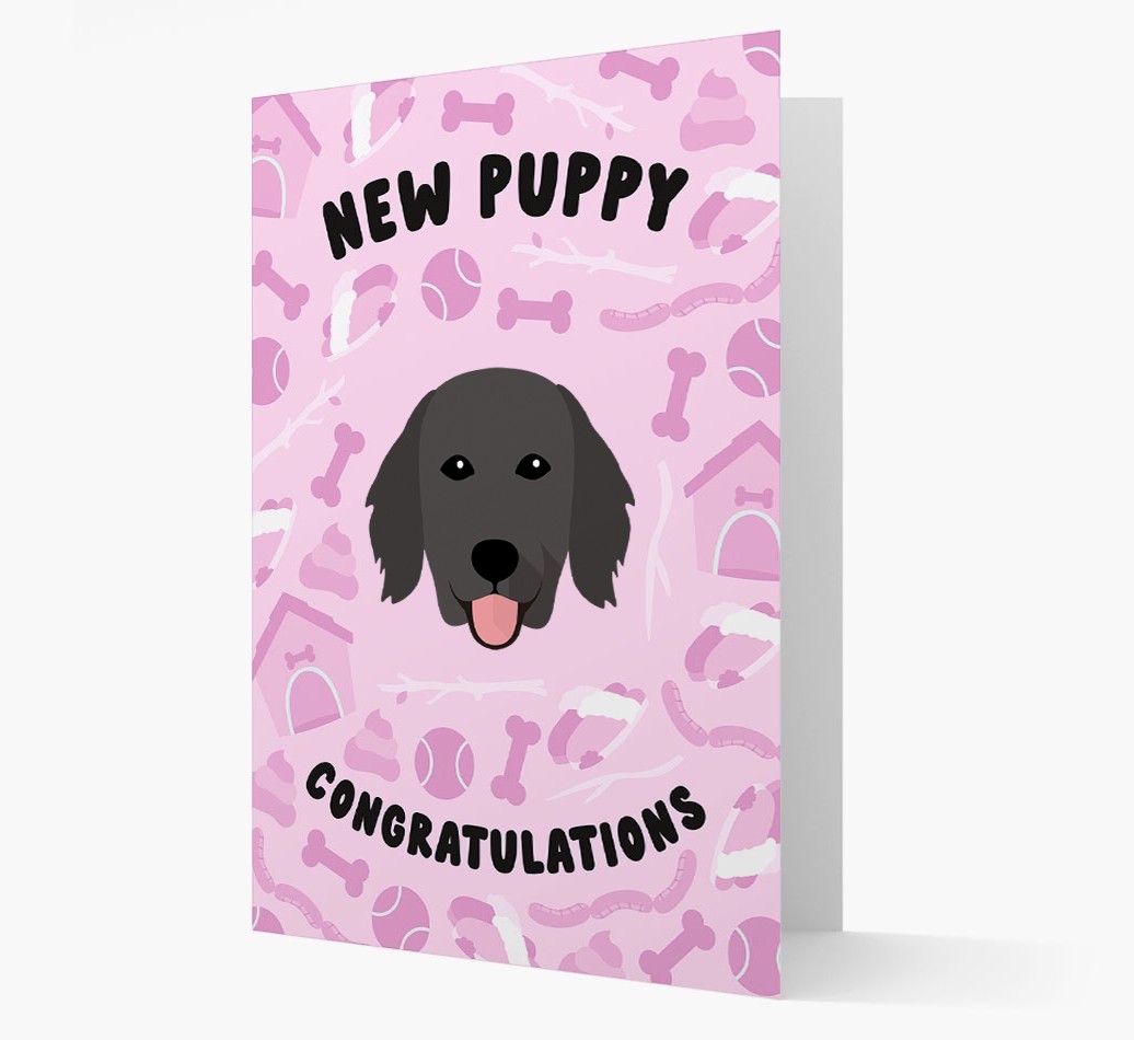 New Puppy, Congratulations: Personalised {breedFullName} Card