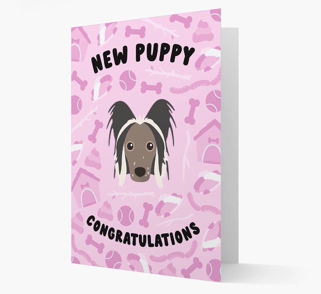 New Puppy, Congratulations: Personalised {breedFullName} Card