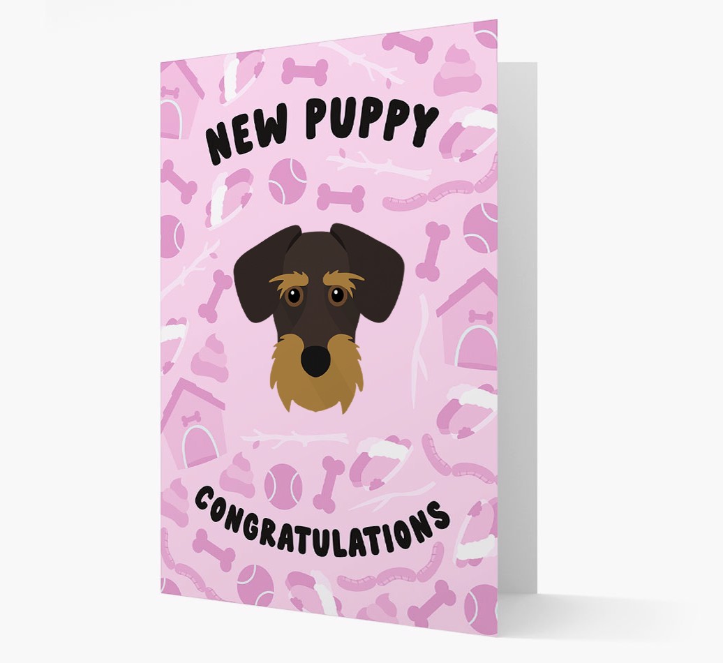 New Puppy, Congratulations: Personalised {breedFullName} Card