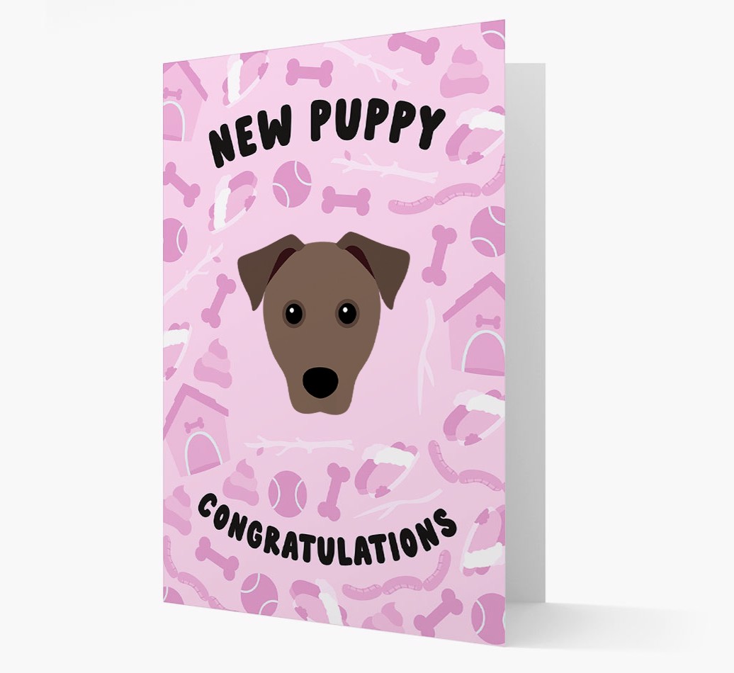 New Puppy, Congratulations: Personalised {breedFullName} Card