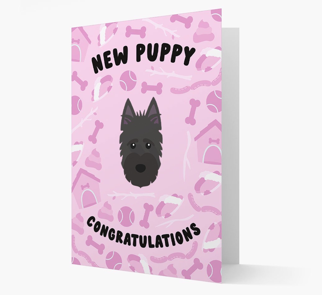New Puppy, Congratulations: Personalized {breedFullName} Card