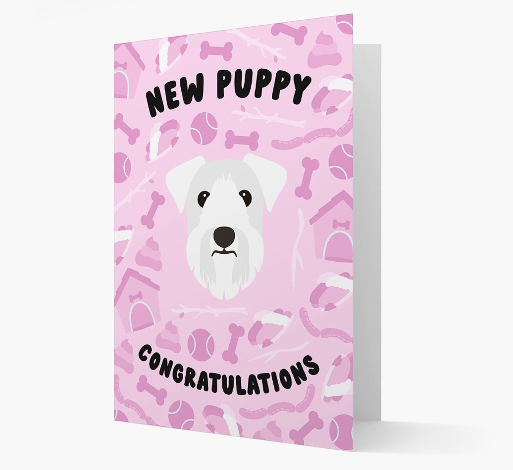 New Puppy, Congratulations: Personalised {breedFullName} Card