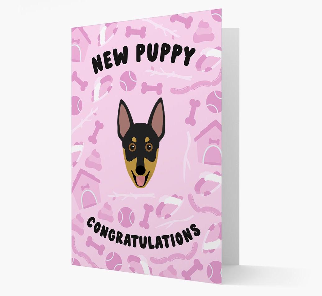 New Puppy, Congratulations: Personalized {breedFullName} Card