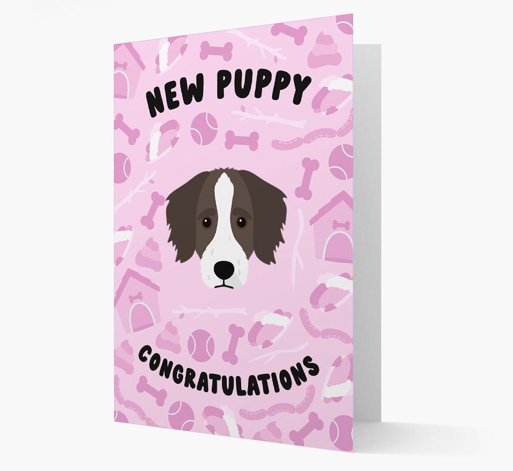 New Puppy, Congratulations: Personalized {breedFullName} Card
