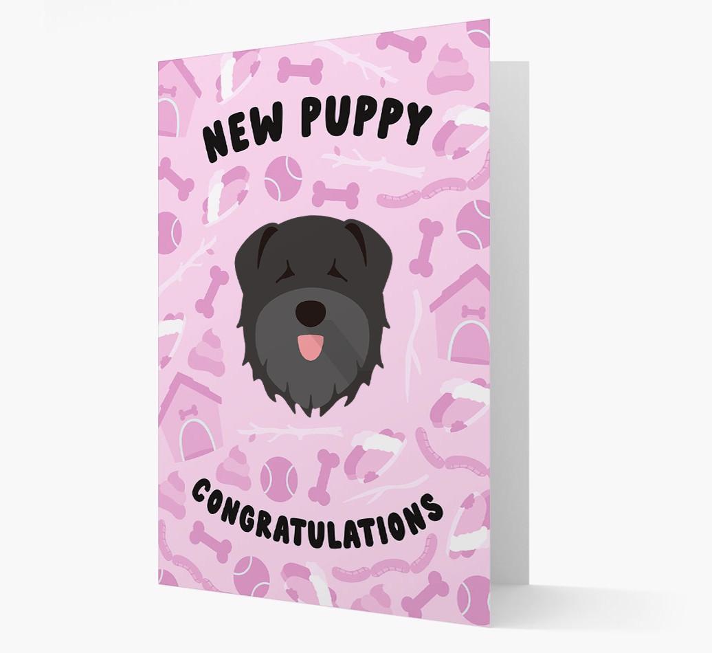 New Puppy, Congratulations: Personalized {breedFullName} Card