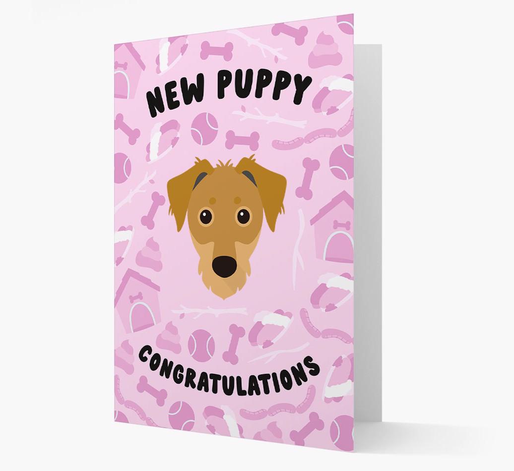 New Puppy, Congratulations: Personalized {breedFullName} Card