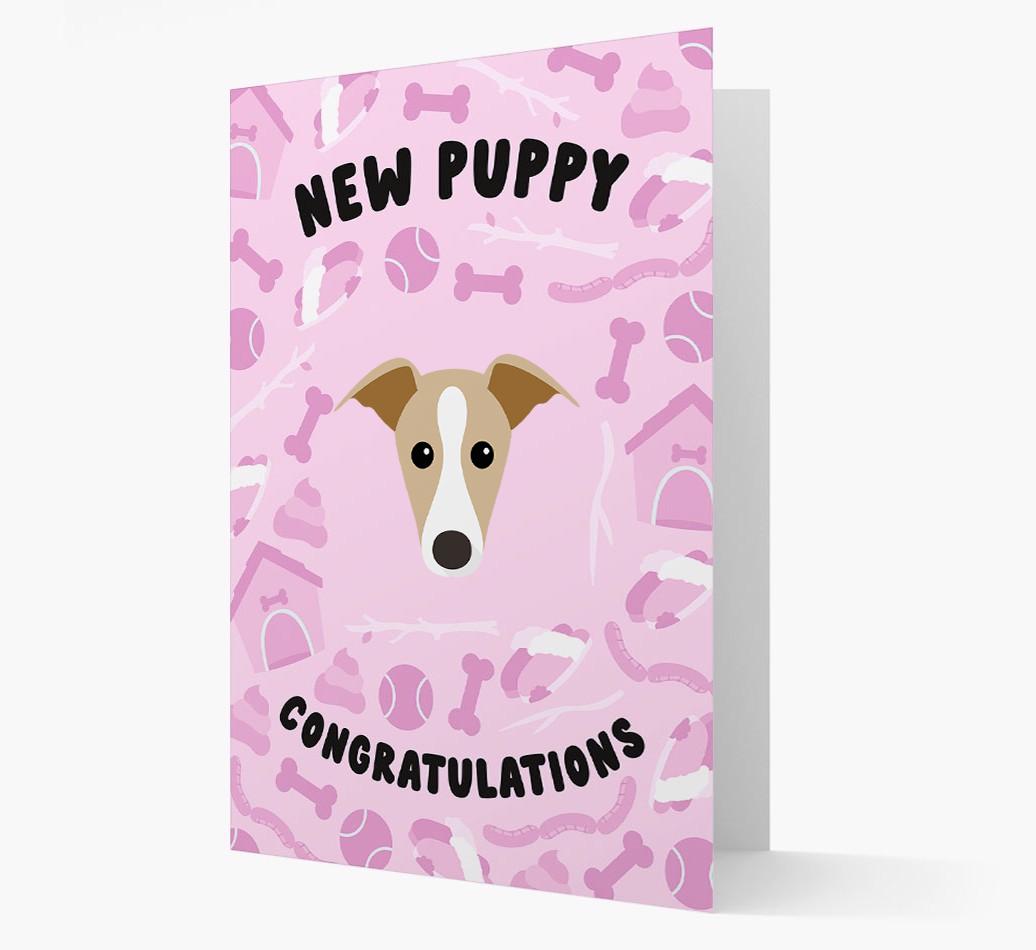 New Puppy, Congratulations: Personalized {breedFullName} Card
