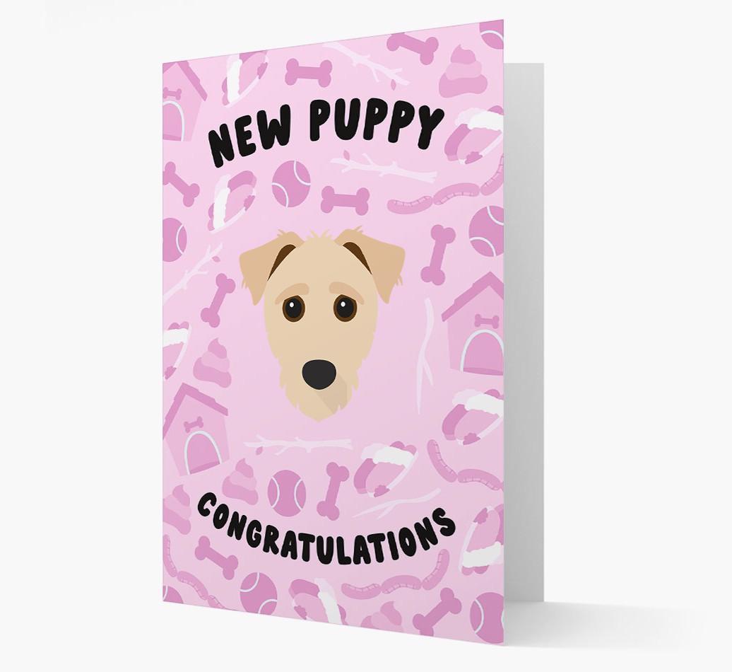 New Puppy, Congratulations: Personalized {breedFullName} Card