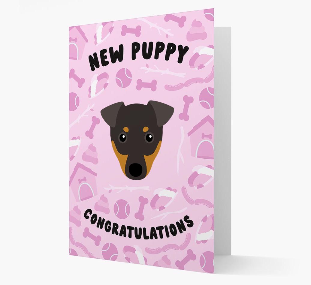New Puppy, Congratulations: Personalized {breedFullName} Card