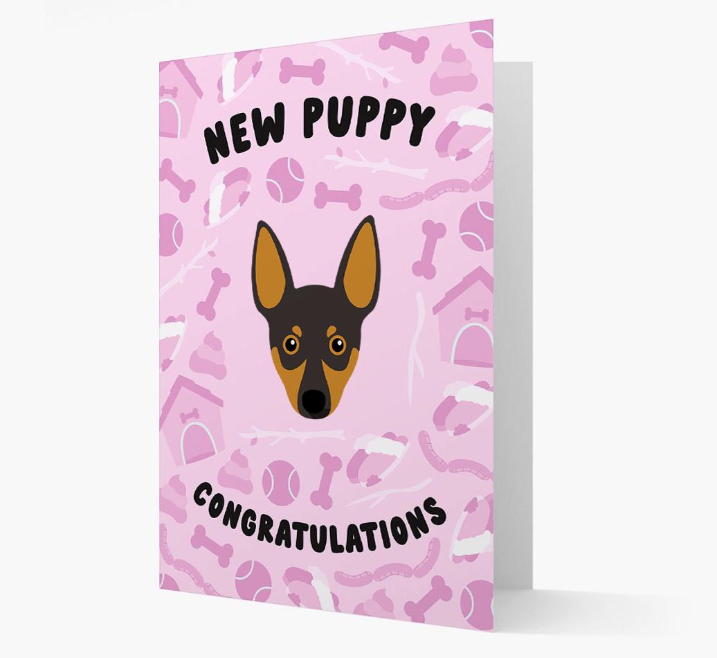 New Puppy, Congratulations: Personalized {breedFullName} Card