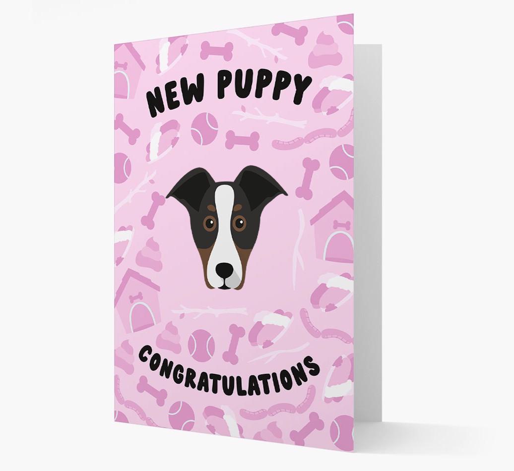 New Puppy, Congratulations: Personalized {breedFullName} Card