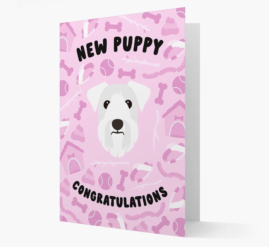 New Puppy, Congratulations: Personalized {breedFullName} Card