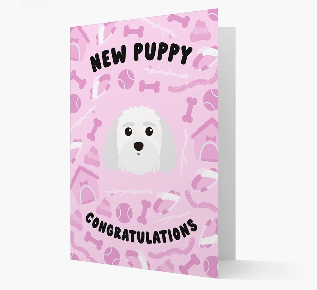 New Puppy, Congratulations: Personalized {breedFullName} Card