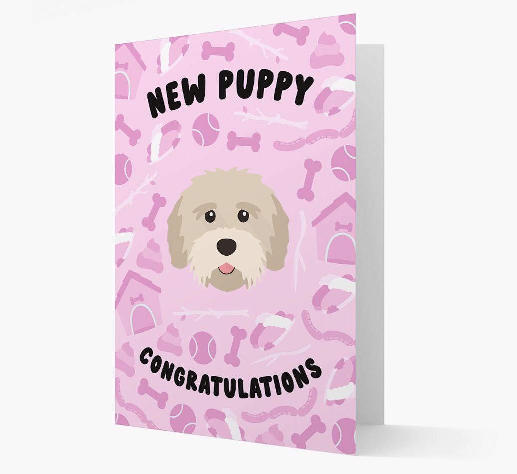 New Puppy, Congratulations: Personalized {breedFullName} Card