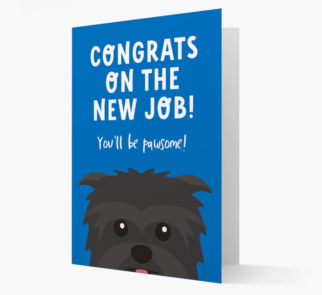 Congrats On The New Job: Personalized {breedFullName} Card