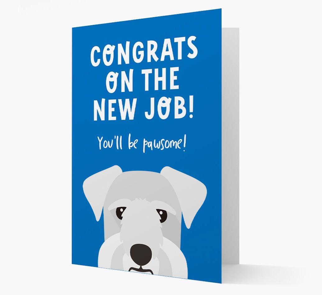 Congrats On The New Job: Personalized {breedFullName} Card