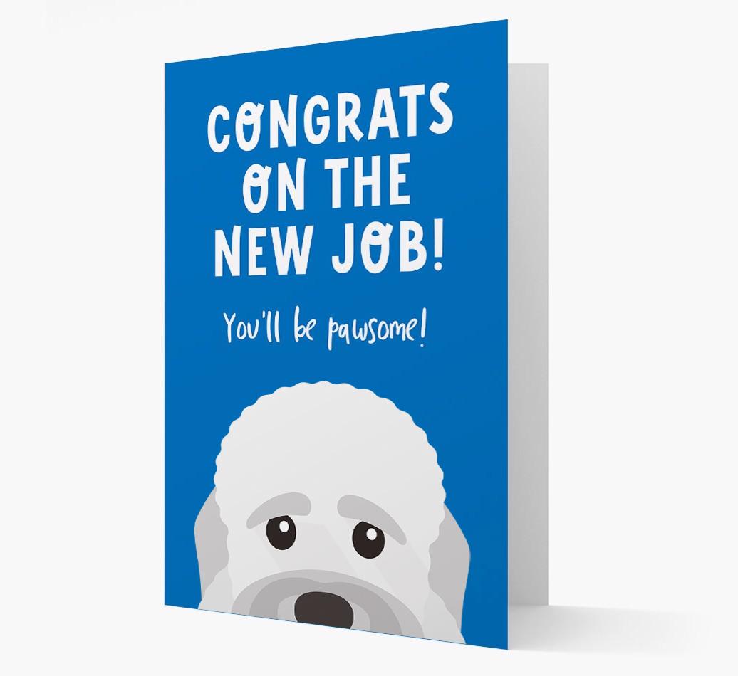 Congrats On The New Job: Personalized {breedFullName} Card