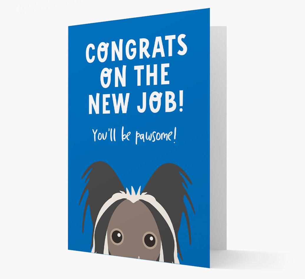 Congrats On The New Job: Personalized {breedFullName} Card