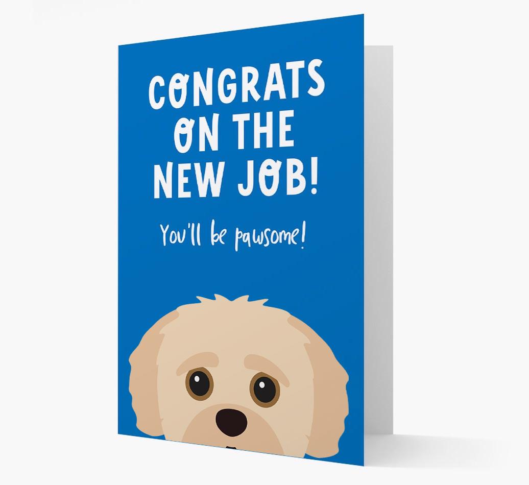 Congrats On The New Job: Personalized {breedFullName} Card