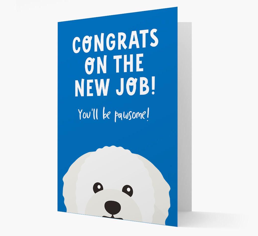 Congrats On The New Job: Personalized {breedFullName} Card