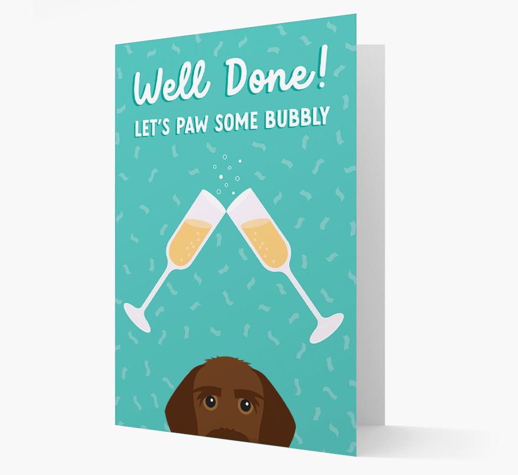 Let's Paw Some Bubbly: Personalised {breedFullName} Card