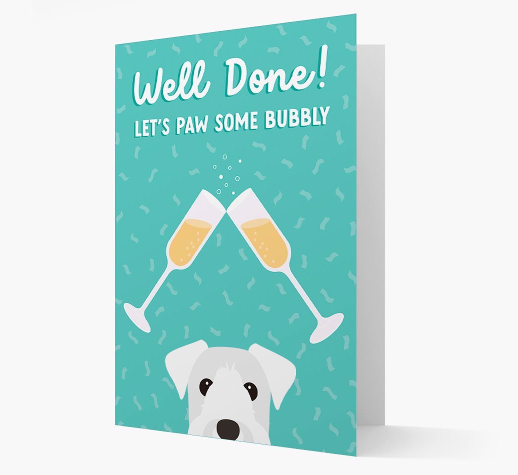 Let's Paw Some Bubbly: Personalised {breedFullName} Card