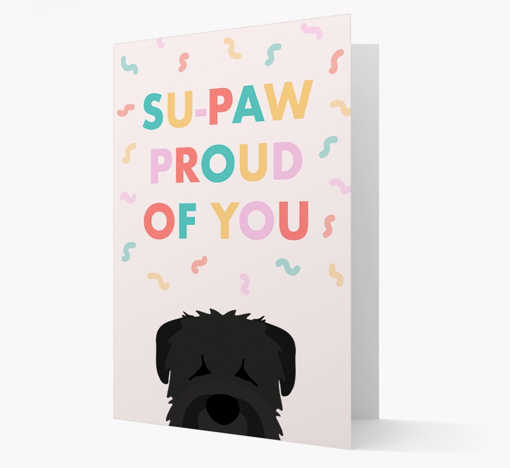 Su-paw Proud Of You: Personalized {breedFullName} Card