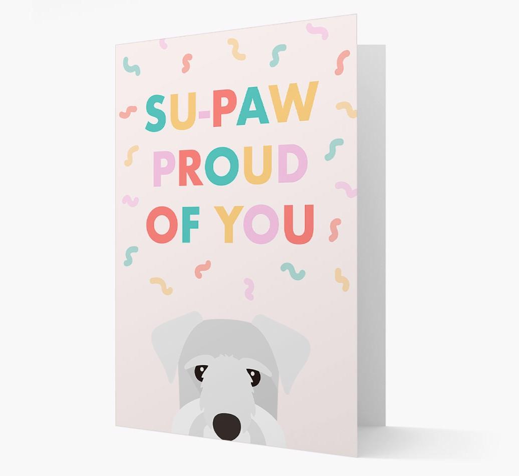 Su-paw Proud Of You: Personalized {breedFullName} Card