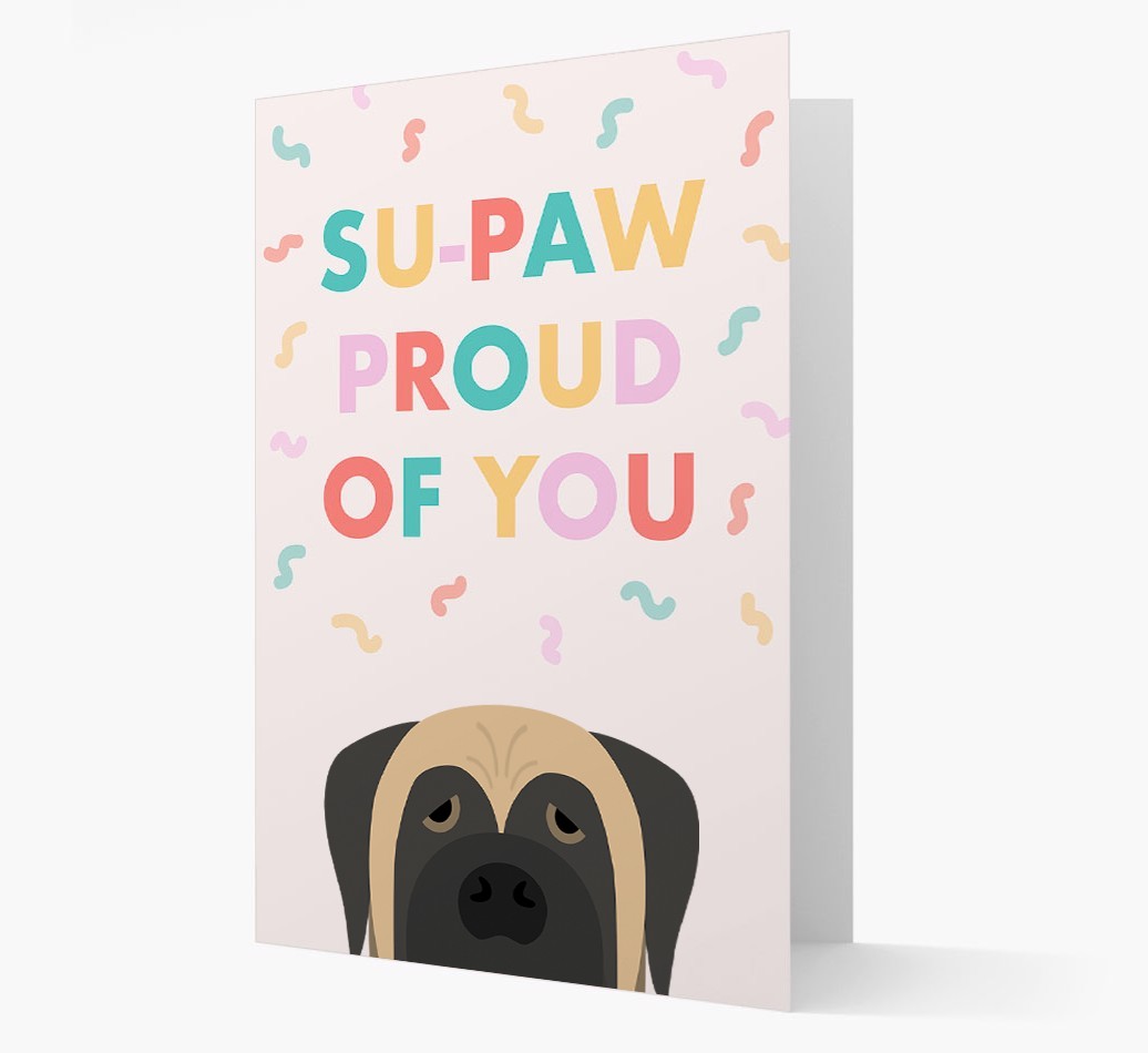 Su-paw Proud Of You: Personalized {breedFullName} Card