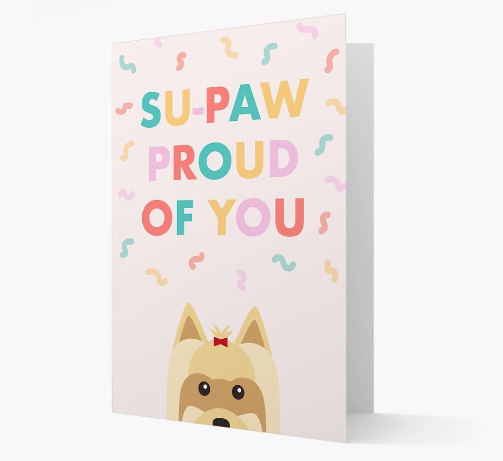 Su-paw Proud Of You: Personalised {breedFullName} Card
