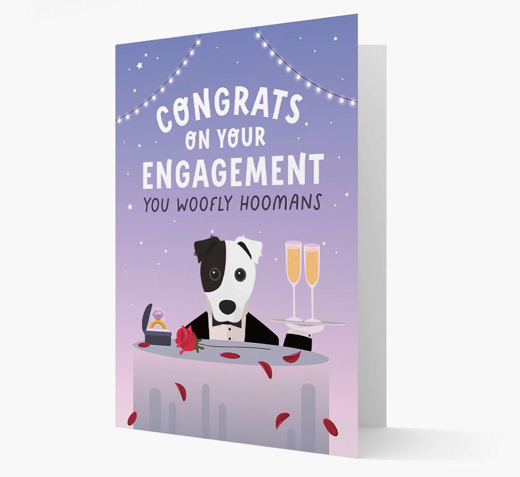 Congrats On Your Engagement: Personalized Card with {breedFullName} Icon