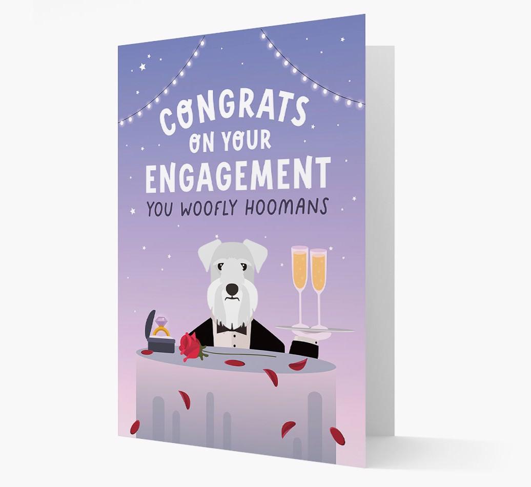 Congrats On Your Engagement: Personalized Card with {breedFullName} Icon